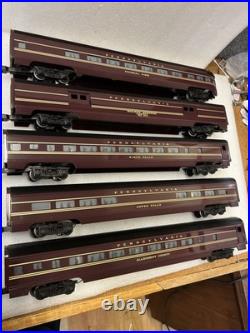 RARE Weaver Gold ED. 5 Car Aluminum Passenger Set, TUSCAN RED Pennsylvania RRR