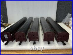 RARE Weaver Gold ED. 5 Car Aluminum Passenger Set, TUSCAN RED Pennsylvania RRR