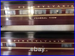 RARE Weaver Gold ED. 5 Car Aluminum Passenger Set, TUSCAN RED Pennsylvania RRR