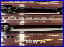 RARE Weaver Gold ED. 5 Car Aluminum Passenger Set, TUSCAN RED Pennsylvania RRR