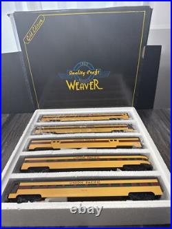 RARE Weaver Union Pacific Forty-Niner Streamlined 5-20 Car Passenger Set