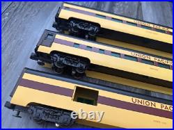 RARE Weaver Union Pacific Forty-Niner Streamlined 5-20 Car Passenger Set