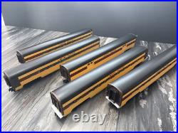 RARE Weaver Union Pacific Forty-Niner Streamlined 5-20 Car Passenger Set