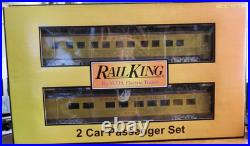 Rail King 2 Car Union Pacific Passenger Set #30-67822 NEW