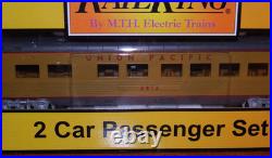 Rail King 2 Car Union Pacific Passenger Set #30-67822 NEW