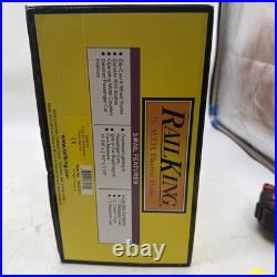 Rail King MTH Electric Train Santa Fe 4-Car Passenger Set 30-67871 New
