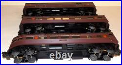 Rail King MTH Trains Pennsylvania PRR 3 Car Streamline Passenger Set