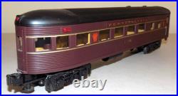 Rail King MTH Trains Pennsylvania PRR 3 Car Streamline Passenger Set