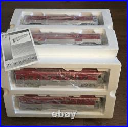 Rail King by MTH O Scale Rock Island 4-Car 60' Streamlined Passenger Set