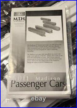 Railking By MTH 60' Madison Passenger 4-Car Set Pennsylvania