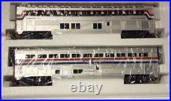 Railking O Scale 4 Cars Superliner Set Amtrak 30-6500