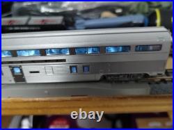 Rare Lighted KATO N Scale 106-075 Santa Fe EL Capitan 10 Car Passenger Set
