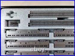 Rare Lighted KATO N Scale 106-075 Santa Fe EL Capitan 10 Car Passenger Set