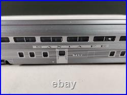 Rare Lighted KATO N Scale 106-075 Santa Fe EL Capitan 10 Car Passenger Set