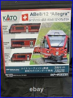 Rhaetian Railway ABe8/12 Allegra 3-car set 2021 lot KATO 10-1273 N Scale