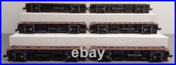 Right-of-Way 5704 O BRASS Pennsylvania 6-Car Passenger Set 3 Rail EX/Box