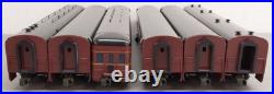 Right-of-Way 5704 O BRASS Pennsylvania 6-Car Passenger Set 3 Rail EX/Box