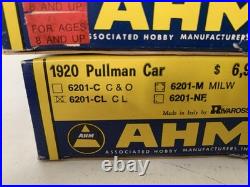 Rivarossi 6201/6203/6203 HO Crescent Limited 1920's 4-Car Passenger Set Rare NIB