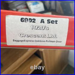 Rivarossi 6902 HO Scale Crescent Limited 1920's 4-Car Passenger Set (Set A) Rivarossi 6902 HO Scale Crescent Limited 1920's 4-Car Passenger Set (Set A)