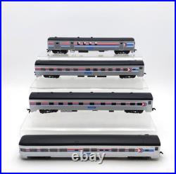 Rivarossi 6957 HO Amtrak 4-Car Passenger Set (Set B) NIB Rivarossi 6957 HO Amtrak 4-Car Passenger Set (Set B) NIB