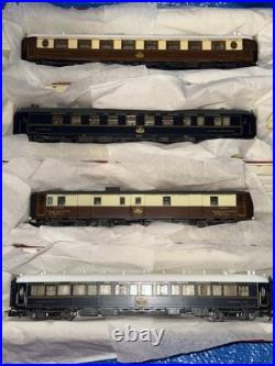 Rivarossi HO scale (4) Car Passenger Set CIWL Orient express NOS