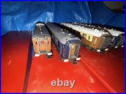 Rivarossi HO scale (4) Car Passenger Set CIWL Orient express NOS
