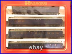Rivarossi Ho 6884 A Set & 6885 B Set 8 Passenger Cars 1920s Wabash