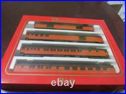 Rivarossi Ho #6904 A Set 1920s Milwaukee Road 4pc. Passenger Car Set Nib