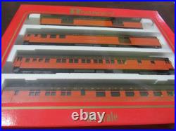 Rivarossi Ho #6904 A Set 1920s Milwaukee Road 4pc. Passenger Car Set Nib