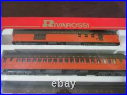 Rivarossi Ho #6905 B Set 1920's Milwaukee Road 4pc. Passenger Car Set Nib