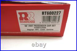 Rivarossi PRR Pennsylvania HO Scale 60' Heavyweight Passenger Car Set RT600227 Rivarossi PRR Pennsylvania HO Scale 60' Heavyweight Passenger Car Set RT600227