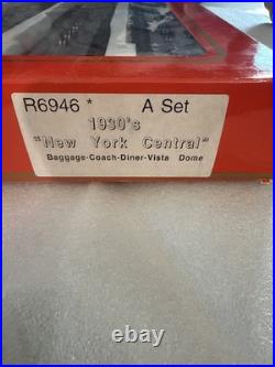 Rivarossi R6946 HO Scale NYC New York Central 1930's 4 Car Passenger Set, A Set