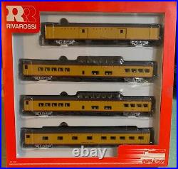 Rivarossi R6996 Set B RARE 4-car Union Pacific passenger car set. Mint HO Rivarossi R6996 Set B RARE 4-car Union Pacific passenger car set. Mint HO