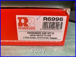Rivarossi R6996 Set B RARE 4-car Union Pacific passenger car set. Mint HO Rivarossi R6996 Set B RARE 4-car Union Pacific passenger car set. Mint HO