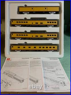 Rivarossi R6996 Set B RARE 4-car Union Pacific passenger car set. Mint HO Rivarossi R6996 Set B RARE 4-car Union Pacific passenger car set. Mint HO