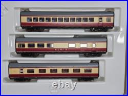 Roco 43014 Trans Europ Express HO Gauge 3-Car Passenger Car Set
