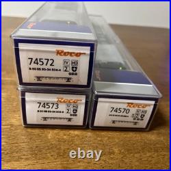 Roco HO gauge SBB 3-car passenger car set 74572 74573 74570 465074