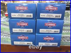 Roundhouse/athearn Pennsylvania Ho Streamlined 6 Car Passenger Set New Old Stock