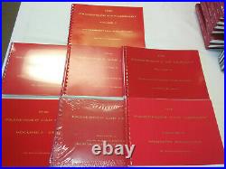 Rpc Direct Sale Passenger Car Library Budd Acf Spiral Complete Set Of 7 Volumes