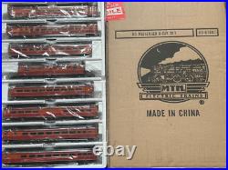 SOUTHERN PACIFIC LINES / EARLY DAYLIGHT 8 Car PASSENGER Set MTH HO Scale NEW OOP