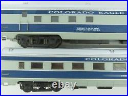 S Scale American Models MP Colorado Eagle Budd Passenger Car Set 4-Pack
