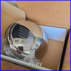 (Set/4) 1946 Ford Passenger Car Hubcaps Stainless with Ford Logo Script
