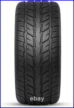 Set of 4 235/60R17 Weatherhawk Zeta 102H Summer Tires Wet Dry Traction
