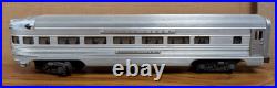 Set of (4) Lionel 2531-2534 Silver Series Aluminum Passenger Car Set Postwar Set of (4) Lionel 2531-2534 Silver Series Aluminum Passenger Car Set Postwar