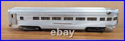 Set of (4) Lionel 2531-2534 Silver Series Aluminum Passenger Car Set Postwar Set of (4) Lionel 2531-2534 Silver Series Aluminum Passenger Car Set Postwar
