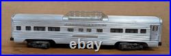 Set of (4) Lionel 2531-2534 Silver Series Aluminum Passenger Car Set Postwar Set of (4) Lionel 2531-2534 Silver Series Aluminum Passenger Car Set Postwar