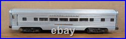 Set of (4) Lionel 2531-2534 Silver Series Aluminum Passenger Car Set Postwar Set of (4) Lionel 2531-2534 Silver Series Aluminum Passenger Car Set Postwar