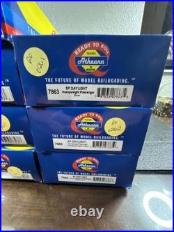 Set of 7 Athearn HO SP Daylight Passenger Car7863,7865, 7866, 74353,74354,73237