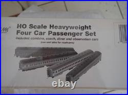 Spectrum HO Heavyweight 4 car Passenger set B&O 89044, 89341, 89343, 89346
