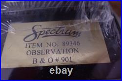 Spectrum HO Heavyweight 4 car Passenger set B&O 89044, 89341, 89343, 89346